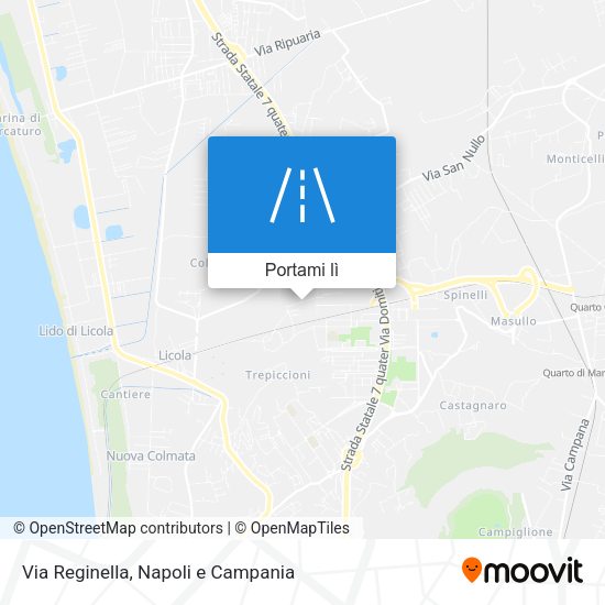 Mappa Via Reginella