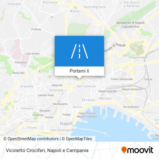 Mappa Vicoletto Crociferi