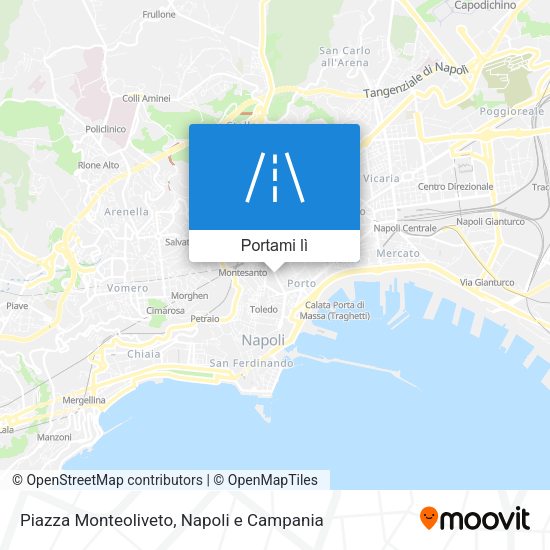 Mappa Piazza Monteoliveto