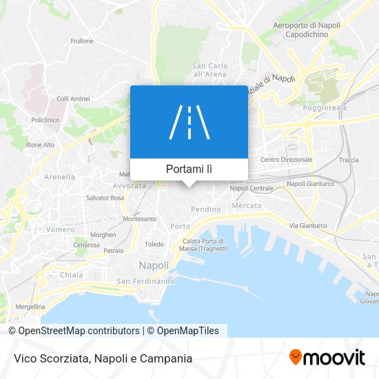Mappa Vico Scorziata