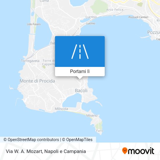 Mappa Via W. A. Mozart