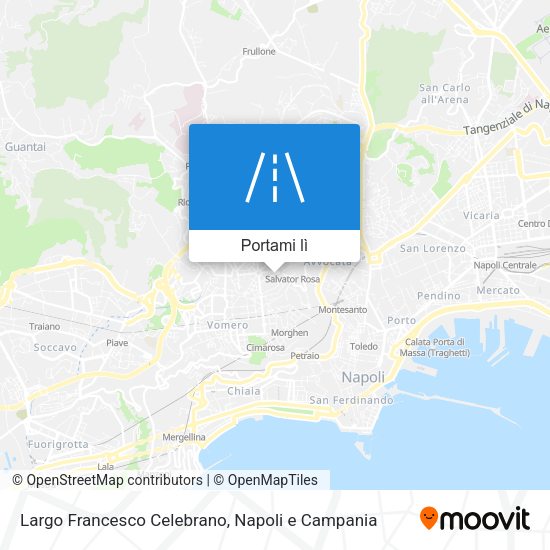 Mappa Largo Francesco Celebrano