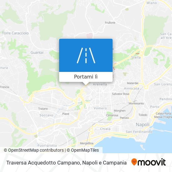 Mappa Traversa Acquedotto Campano