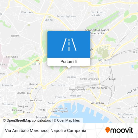 Mappa Via Annibale Marchese