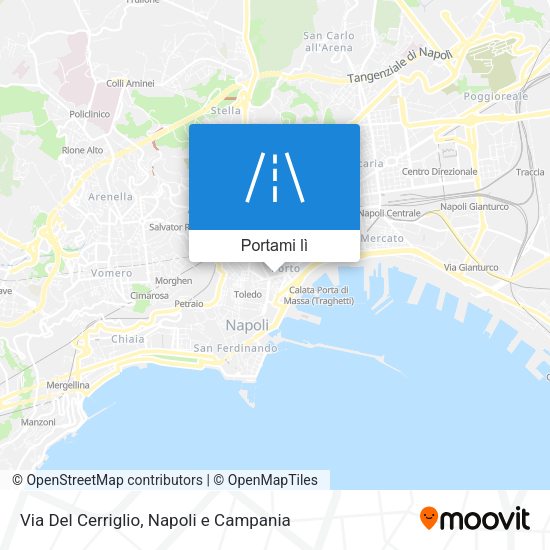 Mappa Via Del Cerriglio