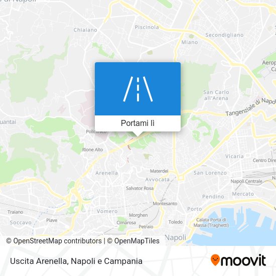 Mappa Uscita Arenella
