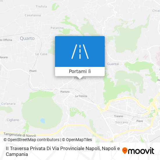 Mappa II Traversa Privata Di Via Provinciale Napoli