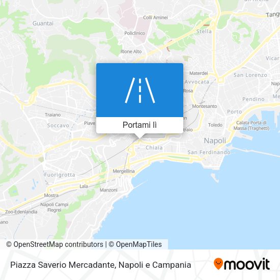 Mappa Piazza Saverio Mercadante