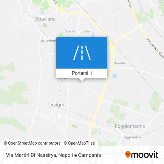 Mappa Via Martiri Di Nassirya
