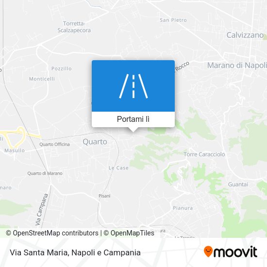 Mappa Via Santa Maria