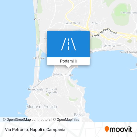 Mappa Via Petronio