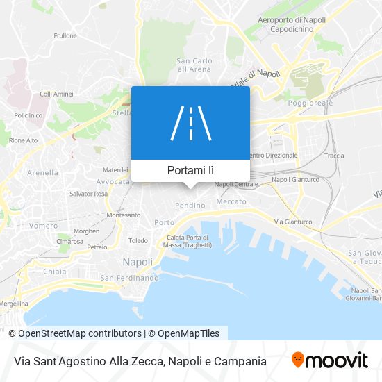 Mappa Via Sant'Agostino Alla Zecca