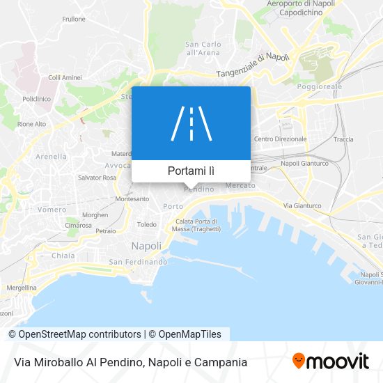 Mappa Via Miroballo Al Pendino