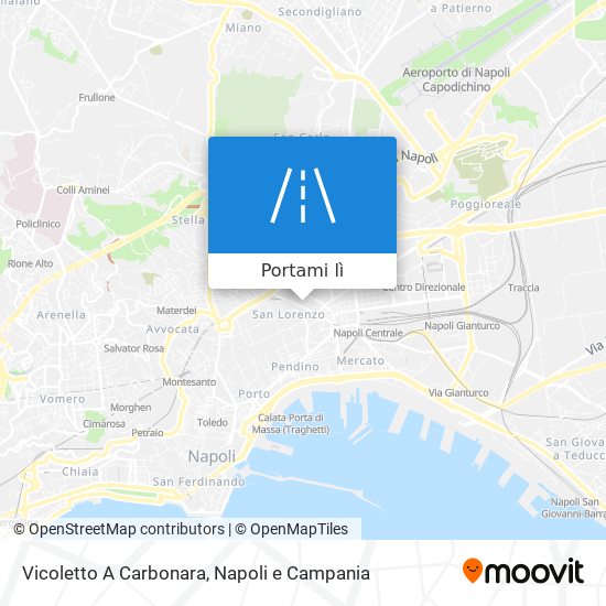 Mappa Vicoletto A Carbonara