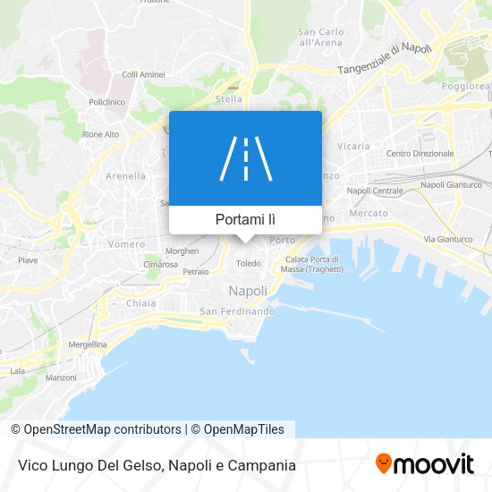 Mappa Vico Lungo Del Gelso