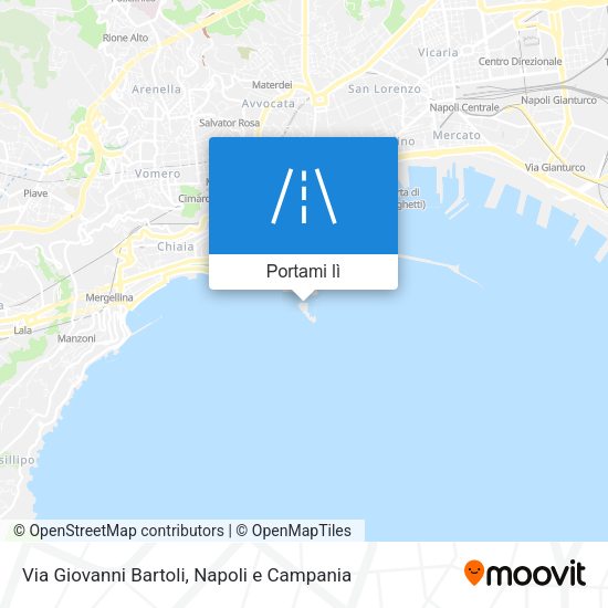 Mappa Via Giovanni Bartoli