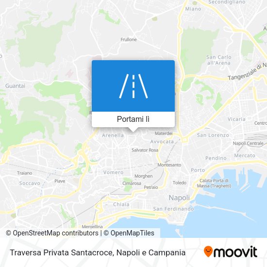 Mappa Traversa Privata Santacroce