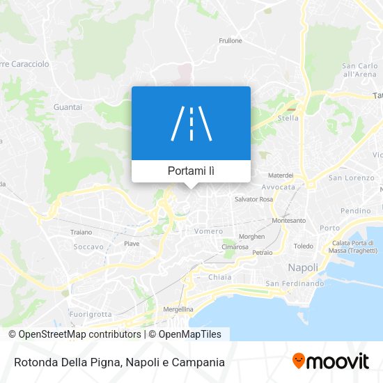 Mappa Rotonda Della Pigna