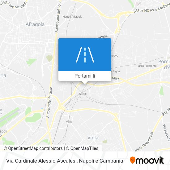 Mappa Via Cardinale Alessio Ascalesi