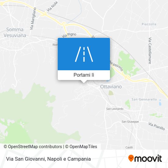 Mappa Via San Giovanni