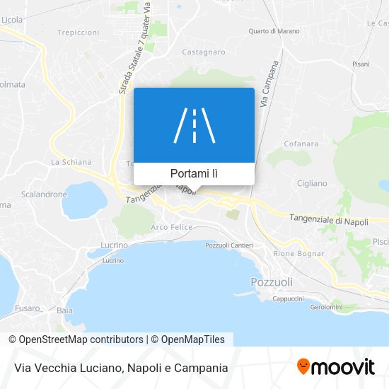 Mappa Via Vecchia Luciano