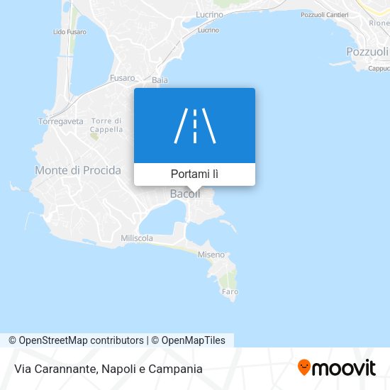 Mappa Via Carannante