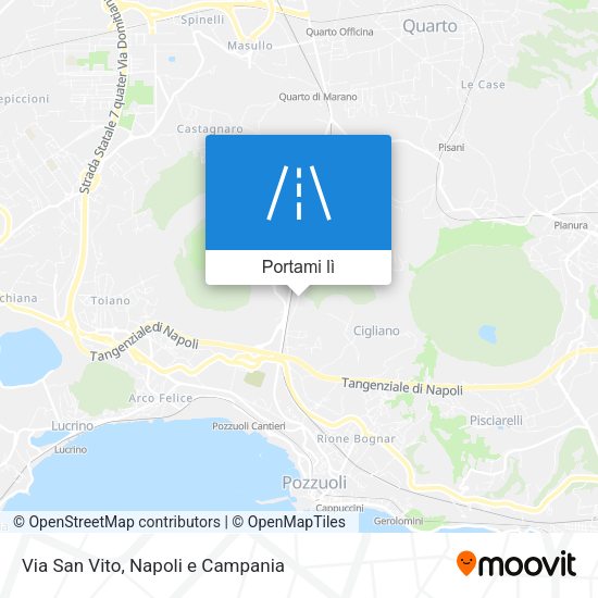 Mappa Via San Vito