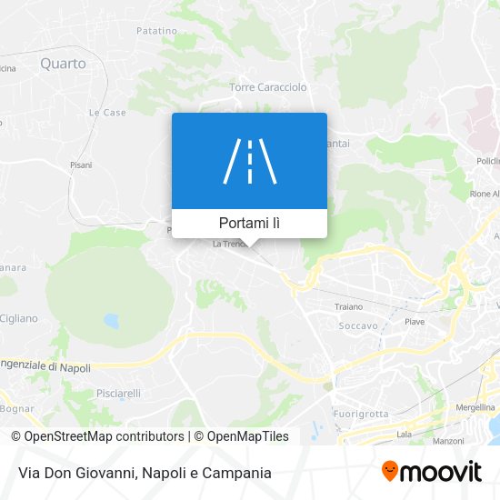 Mappa Via Don Giovanni