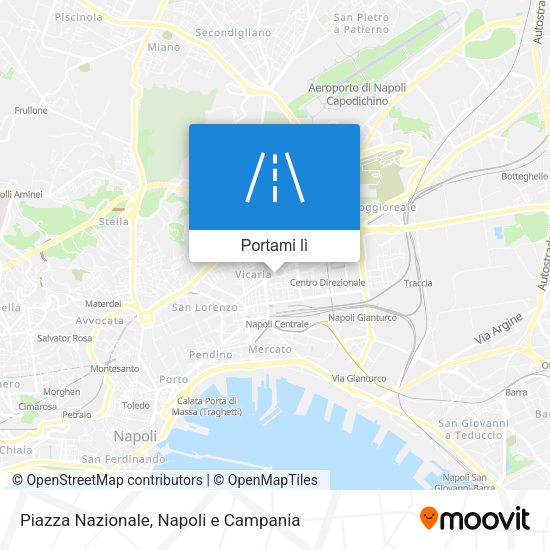 Mappa Piazza Nazionale