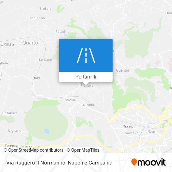 Mappa Via Ruggero Il Normanno