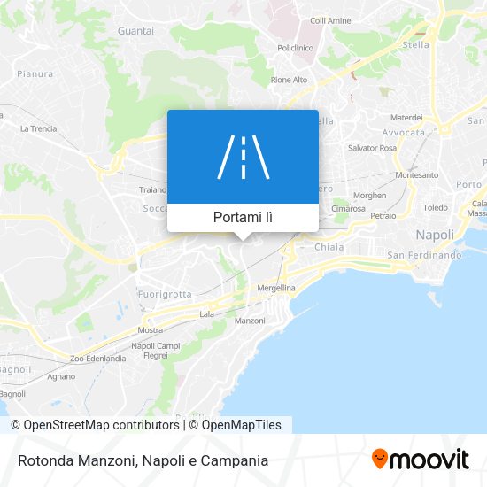 Mappa Rotonda Manzoni
