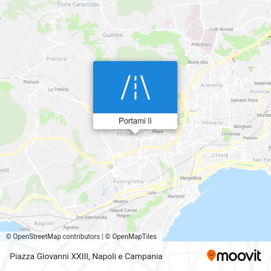 Mappa Piazza Giovanni XXIII