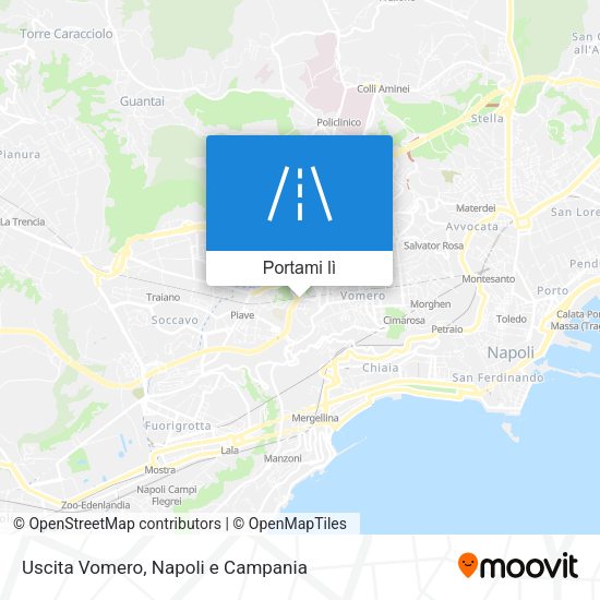 Mappa Uscita Vomero