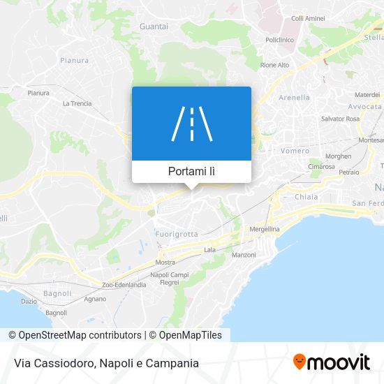 Mappa Via Cassiodoro