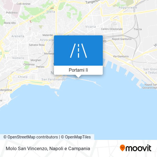 Mappa Molo San Vincenzo