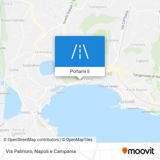 Mappa Via Palinuro