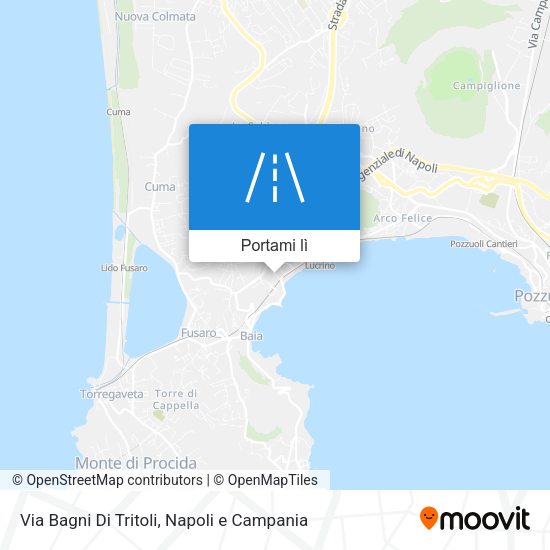 Mappa Via Bagni Di Tritoli