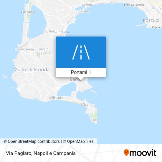 Mappa Via Paglaro
