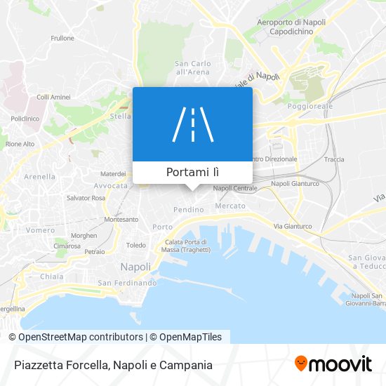 Mappa Piazzetta Forcella