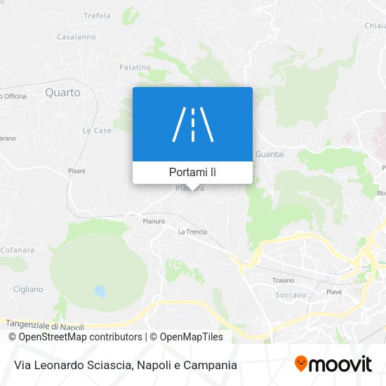 Mappa Via Leonardo Sciascia