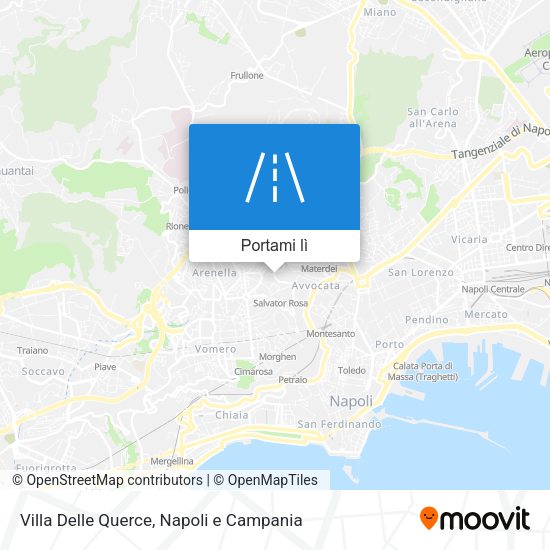 Mappa Villa Delle Querce