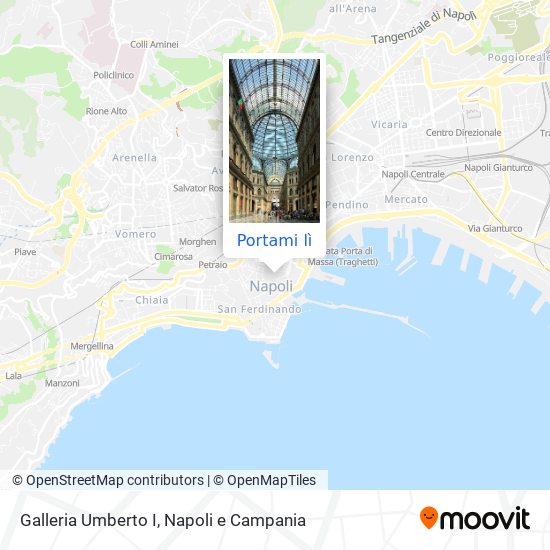 Mappa Galleria Umberto I