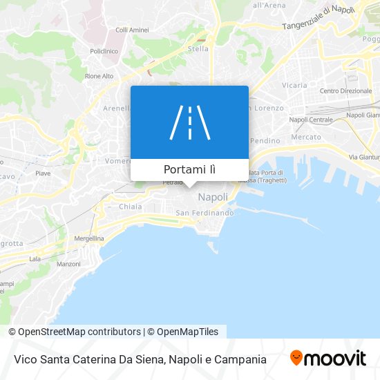 Mappa Vico Santa Caterina Da Siena