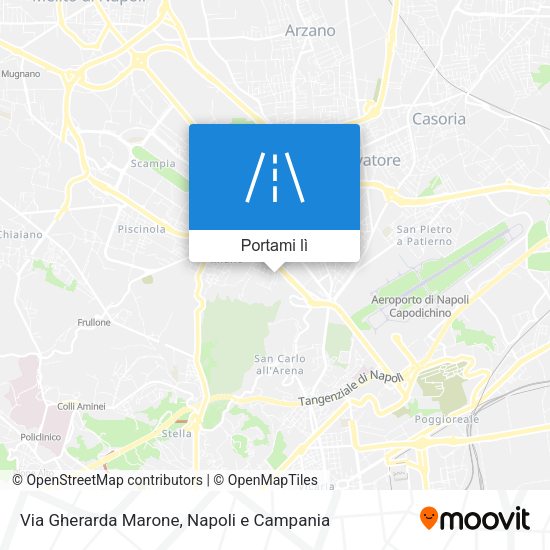 Mappa Via Gherarda Marone