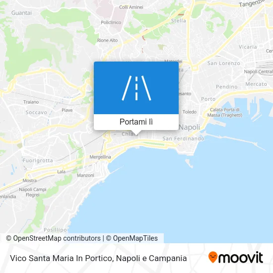 Mappa Vico Santa Maria In Portico