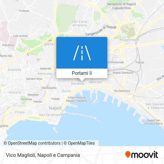 Mappa Vico Maglioli