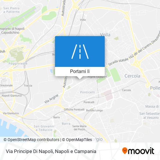 Mappa Via Principe Di Napoli