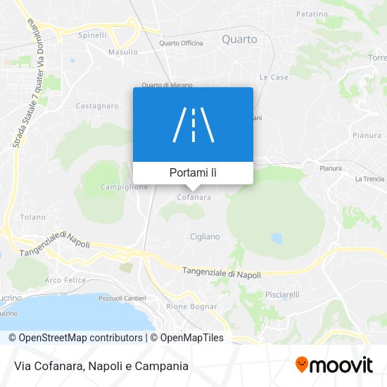 Mappa Via Cofanara