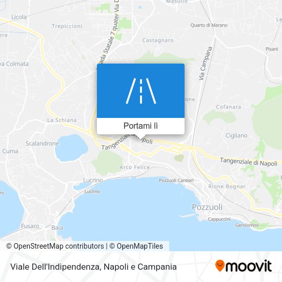Mappa Viale Dell'Indipendenza