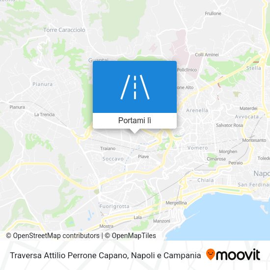 Mappa Traversa Attilio Perrone Capano